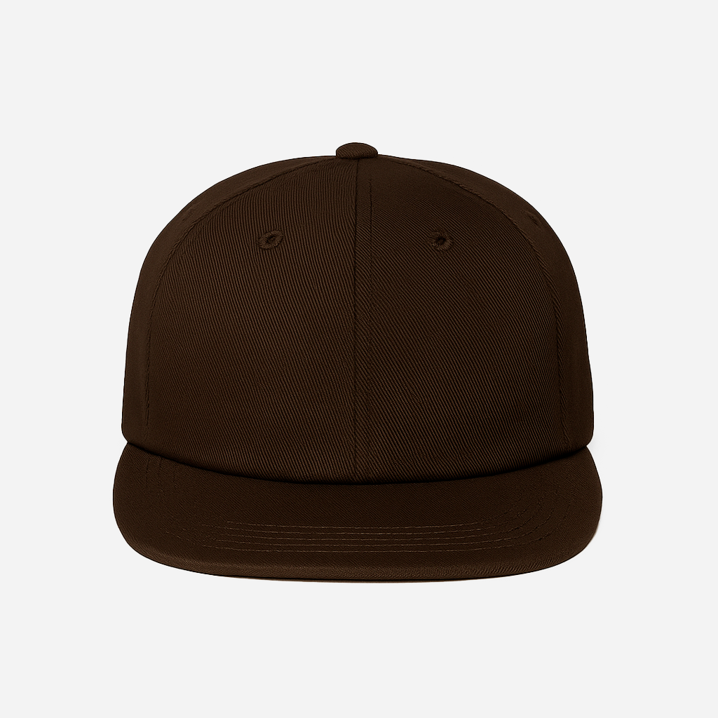 Boné Six Panel Marrom