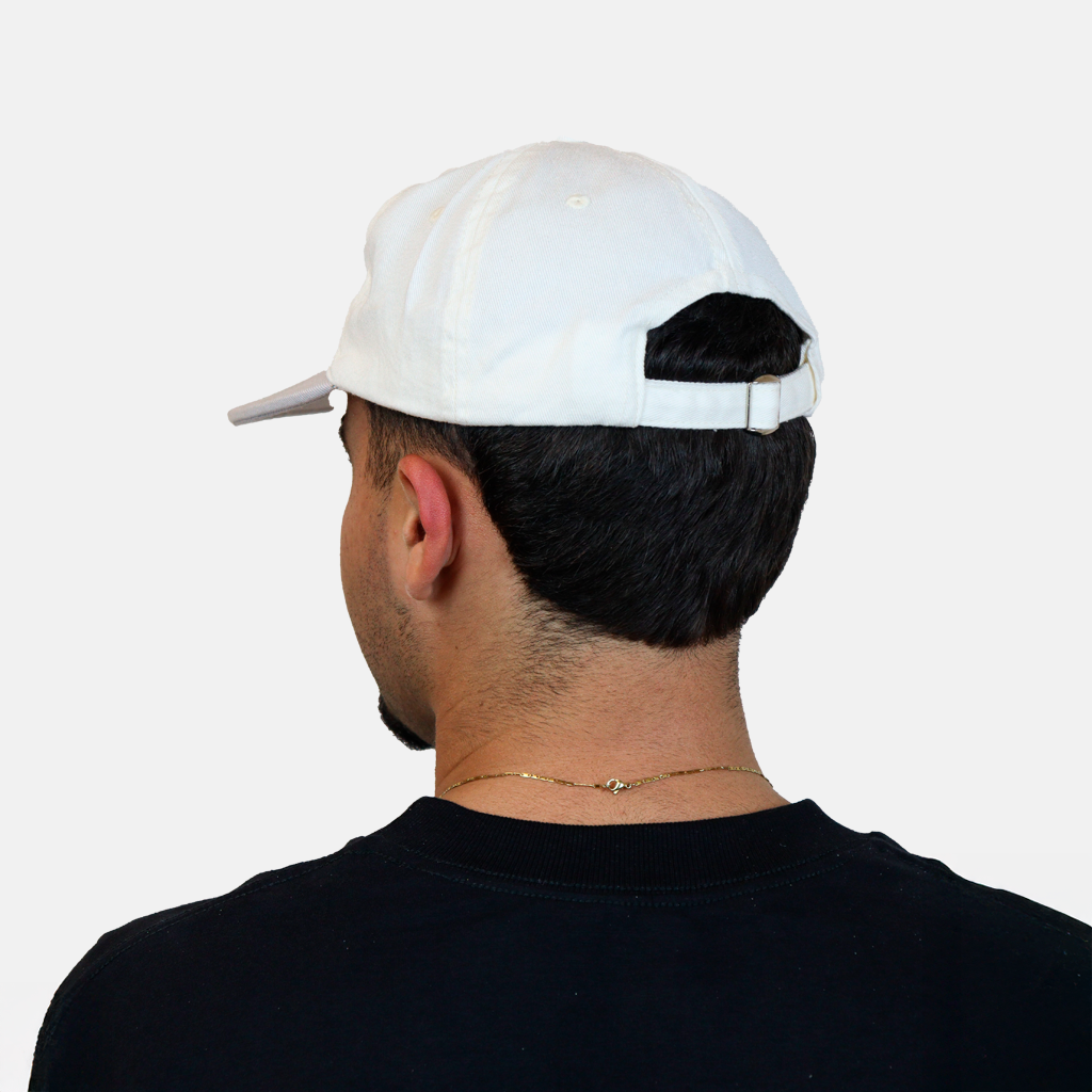 Boné Six Panel Streetwear Off com Cinza