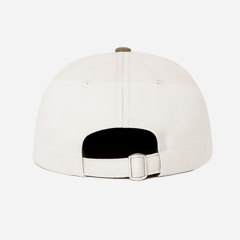 Boné Six Panel Streetwear Off com Cappucino