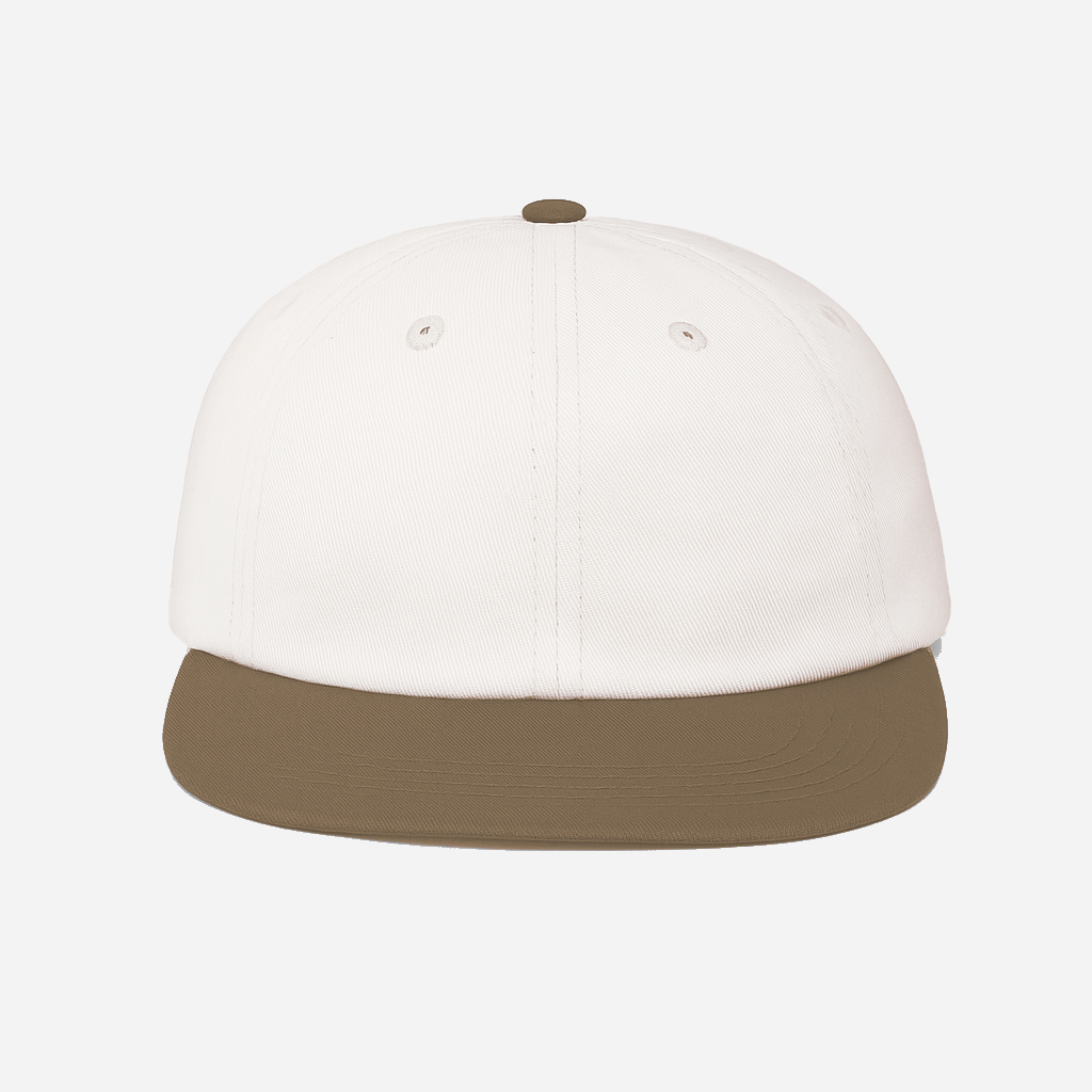 Boné Six Panel Streetwear Off com Cappucino
