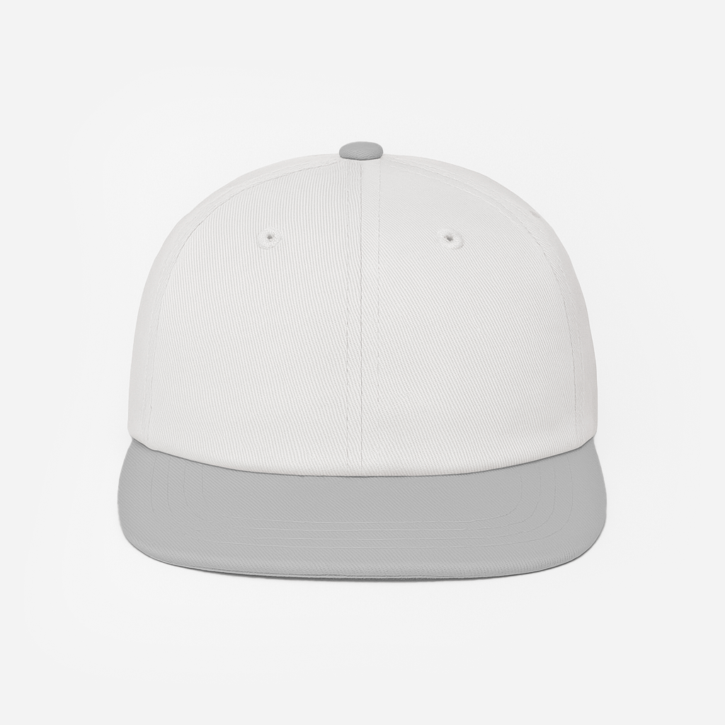 Boné Six Panel Streetwear Off com Cinza