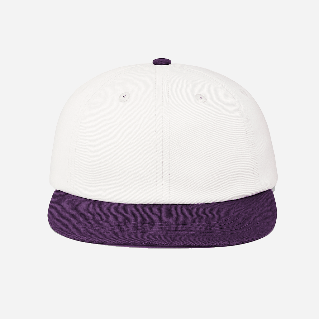 Boné Six Panel Off com Roxo