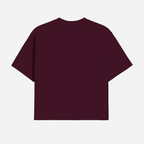 Tshirt Boxy - Bordô