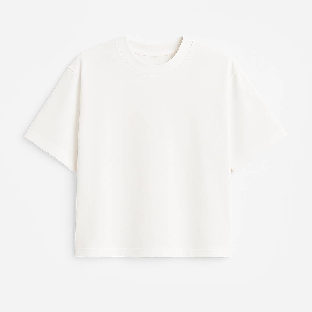 Tshirt Boxy - Branca