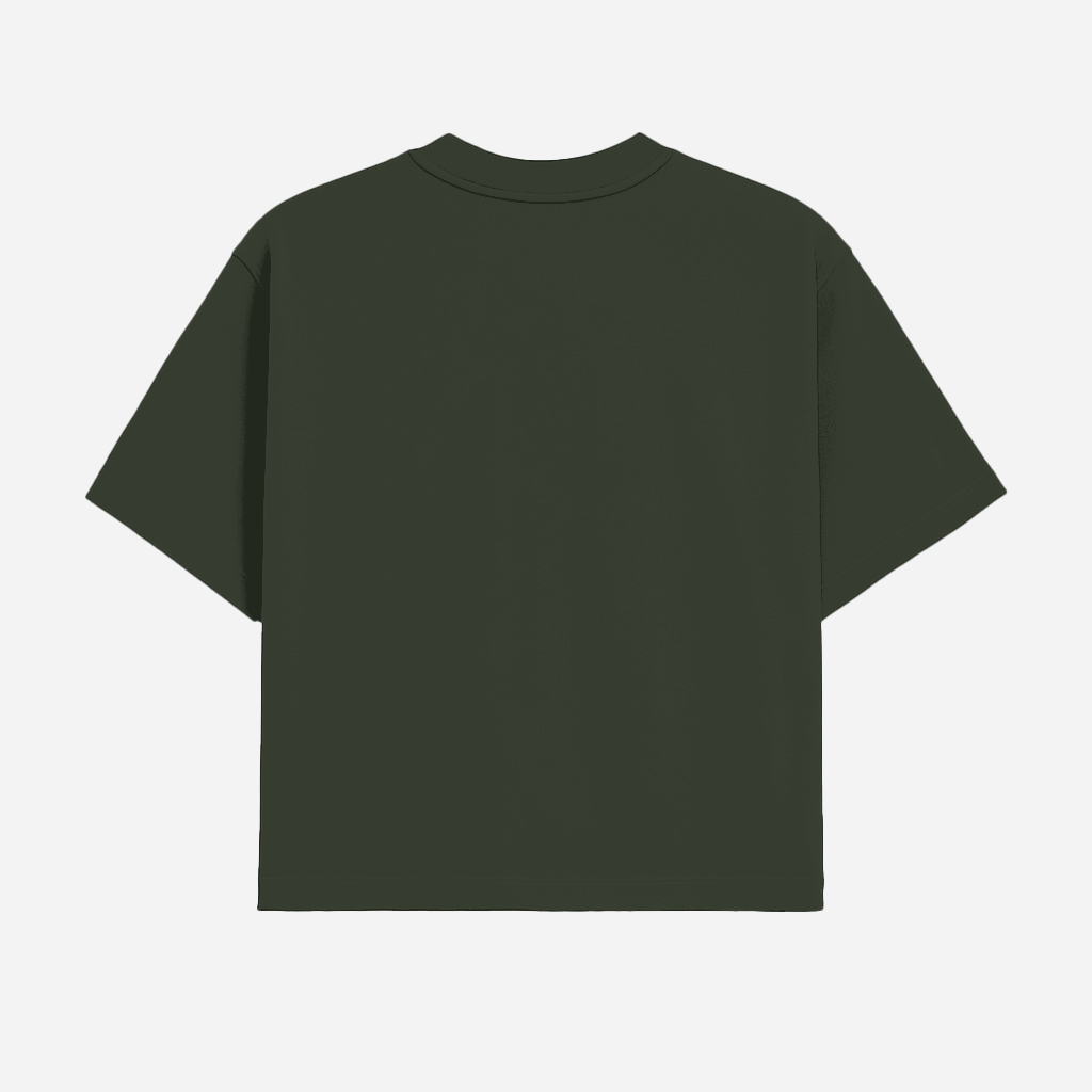 Tshirt Boxy - Verde