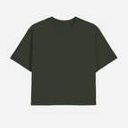 Tshirt Boxy - Verde