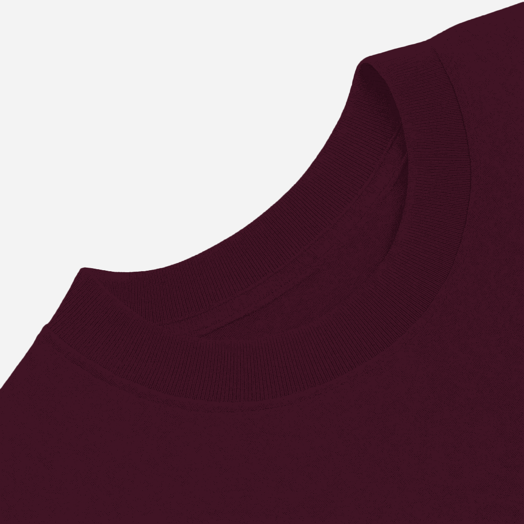 Tshirt Boxy - Bordô