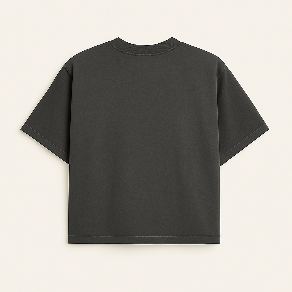 Tshirt Boxy - Chumbo