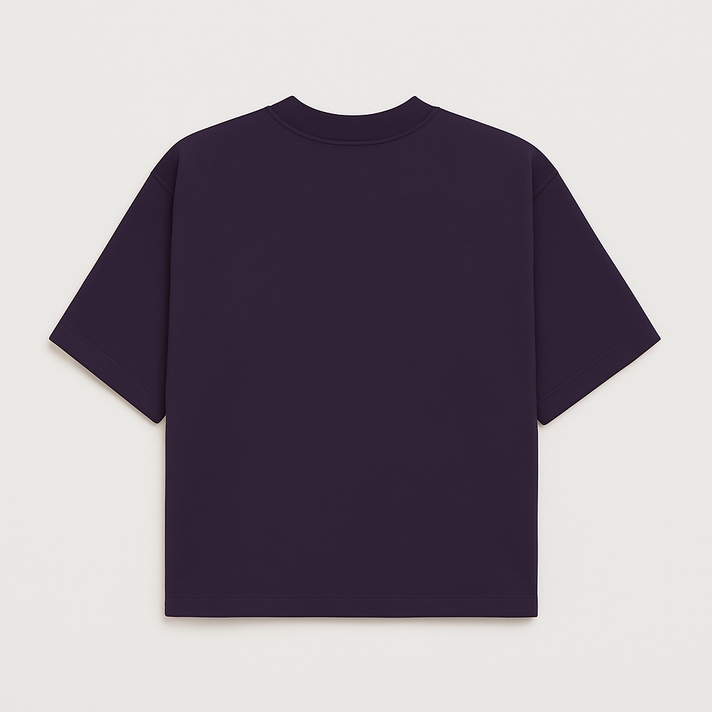 Tshirt Boxy - Roxo
