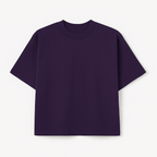 Tshirt Boxy - Roxo