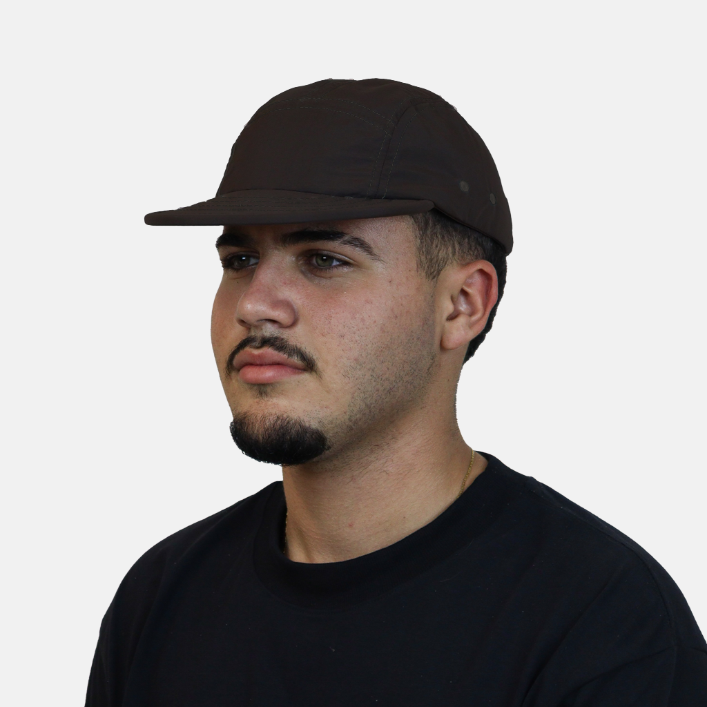 Boné Five Panel Marrom