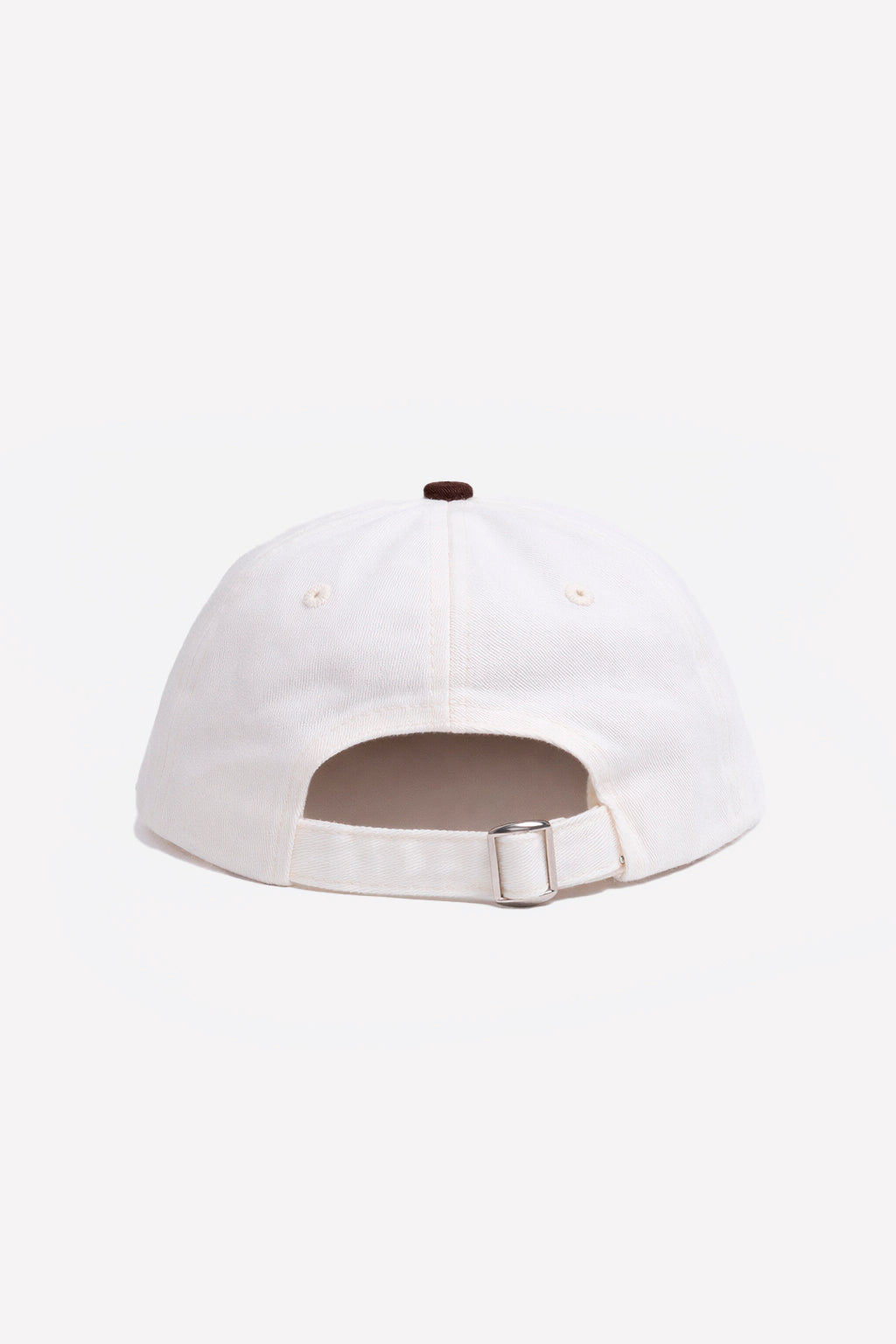 Boné Six Panel Off com Marrom