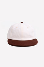 Boné Six Panel Off com Marrom