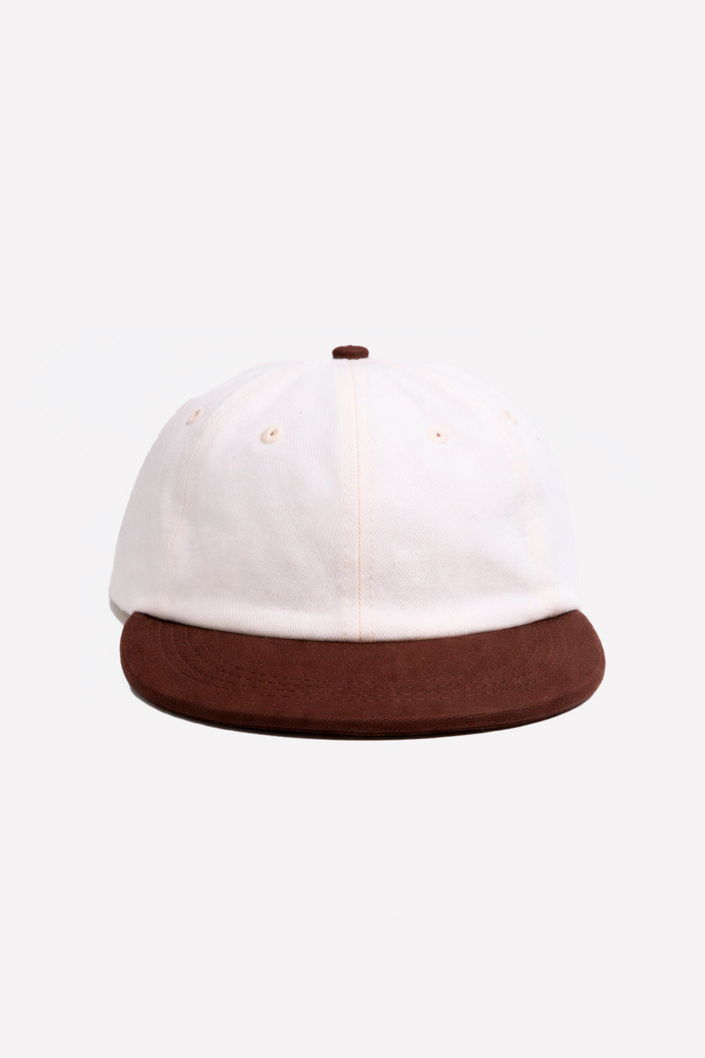 Boné Six Panel Off com Marrom