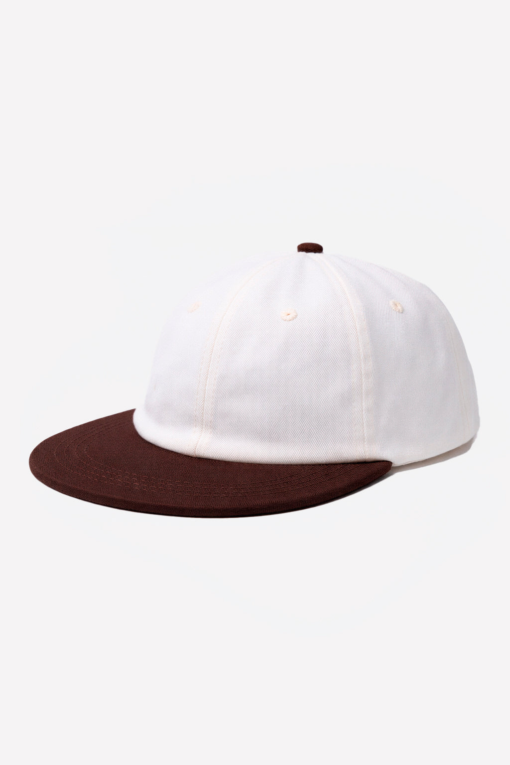 Boné Six Panel Off com Marrom