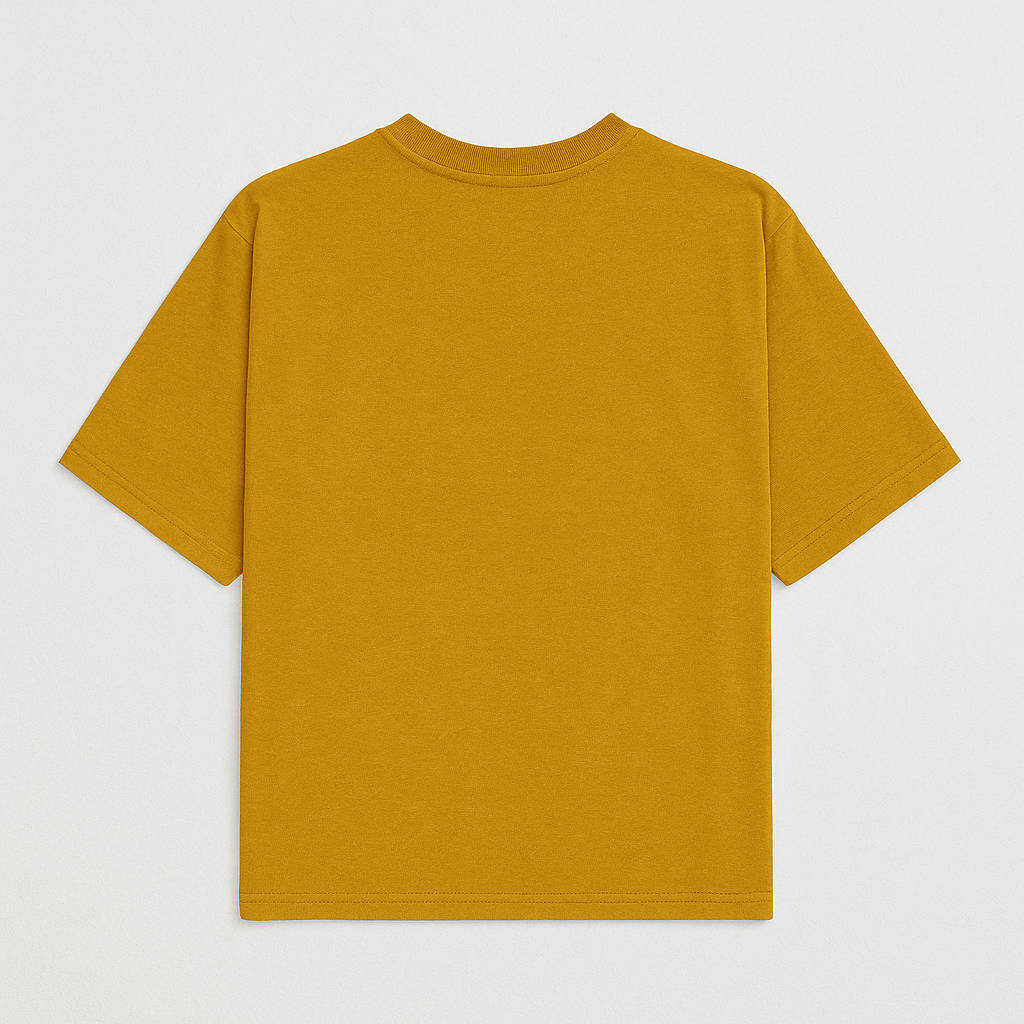 Tshirt Oversized - Amarelo