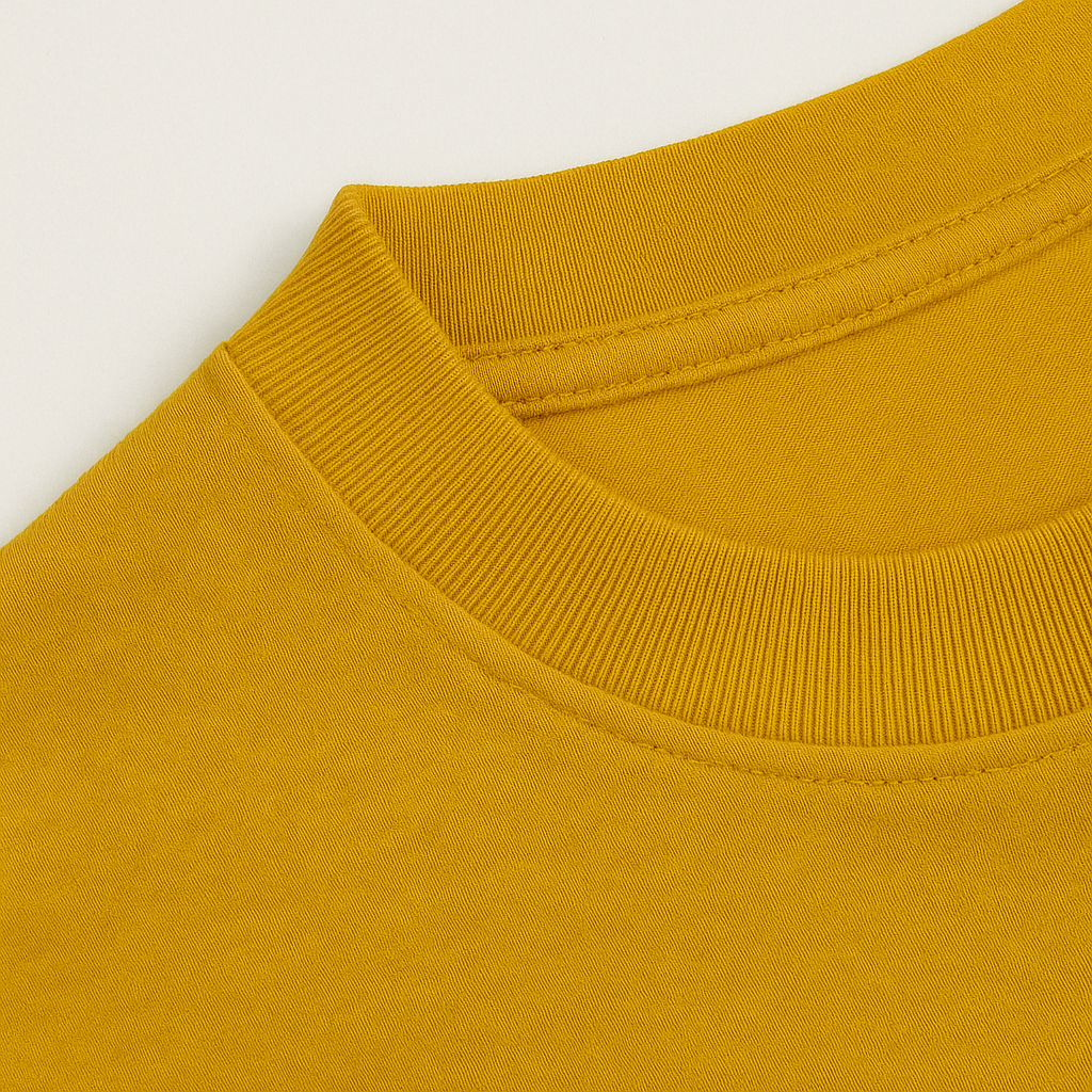 Tshirt Oversized - Amarelo