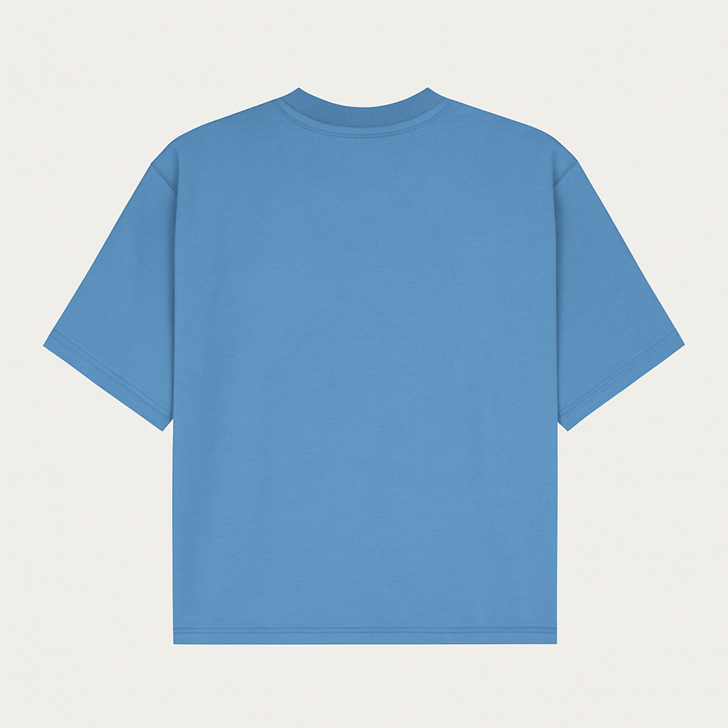 Tshirt Oversized - Azul