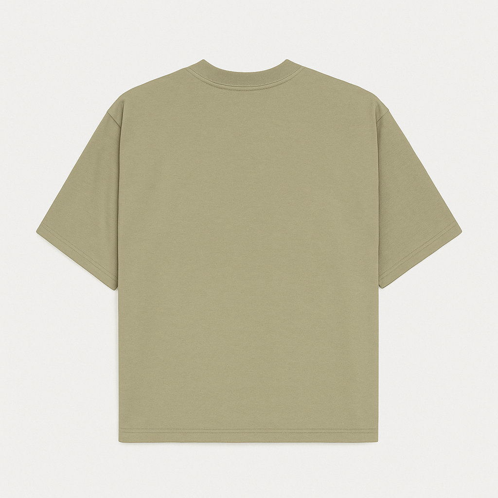 Tshirt Oversized - Bege 2133