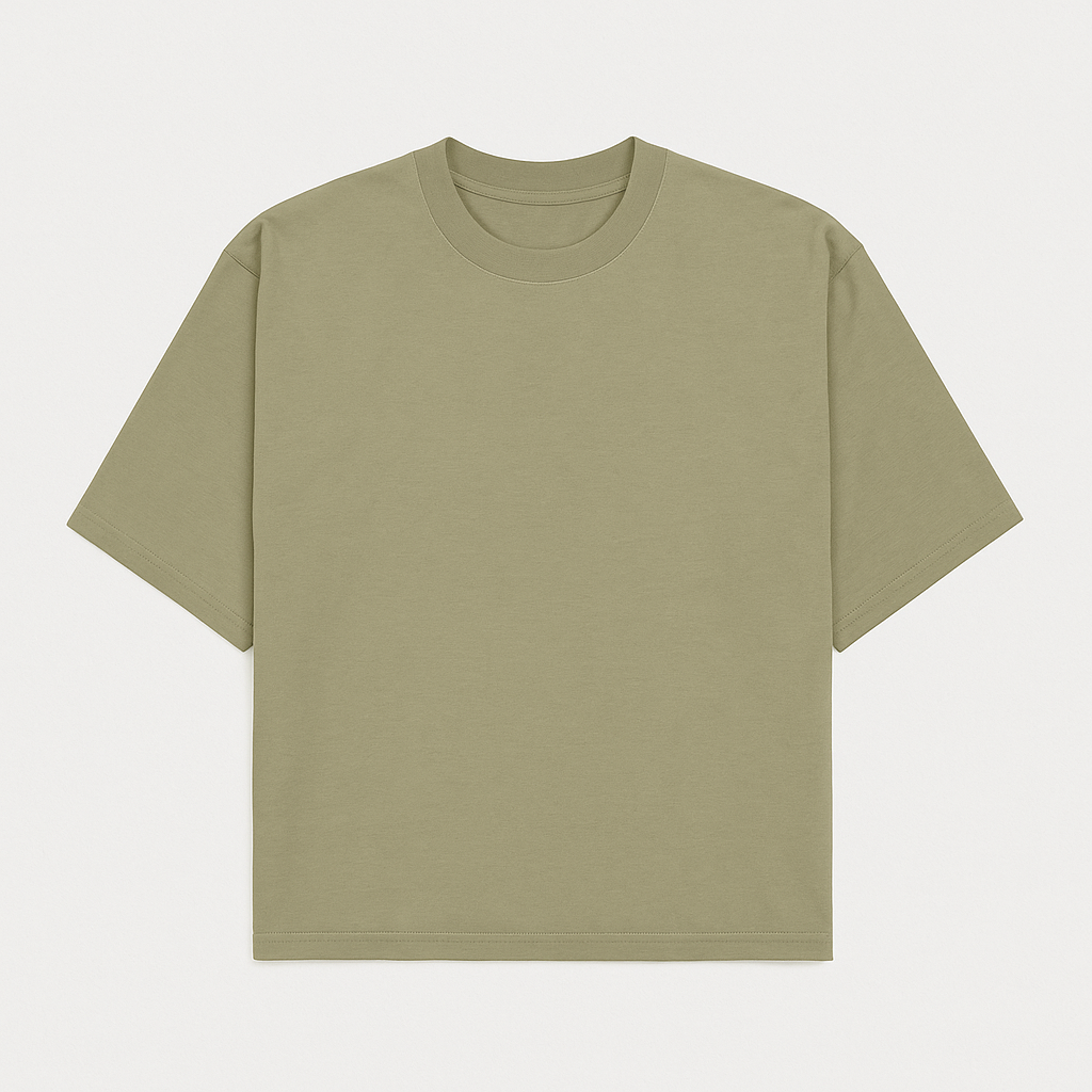 Tshirt Oversized - Bege 2133