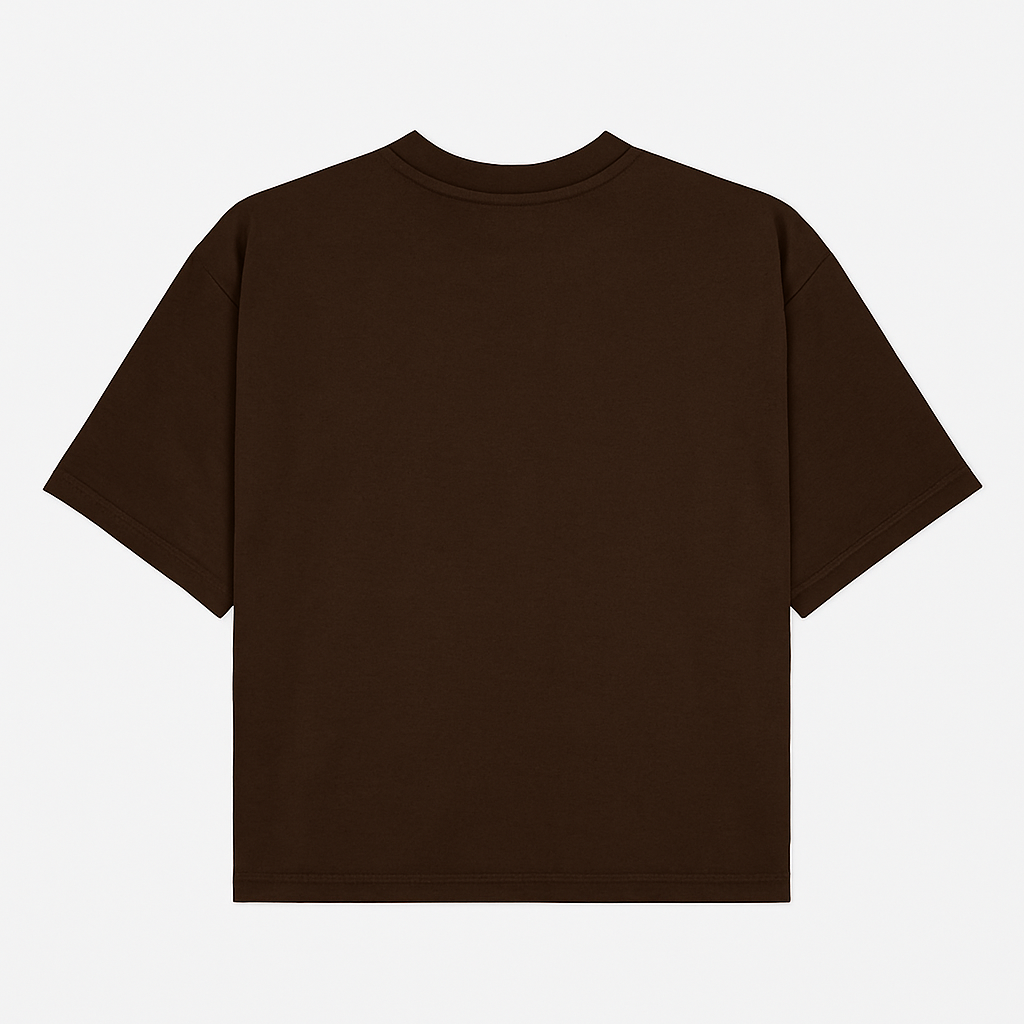 Tshirt Oversized - Marrom 2028