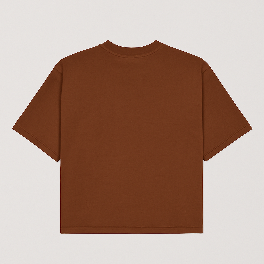 Tshirt Oversized - Marrom 2029