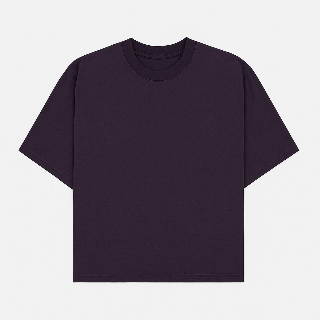 Tshirt Oversized - Roxo